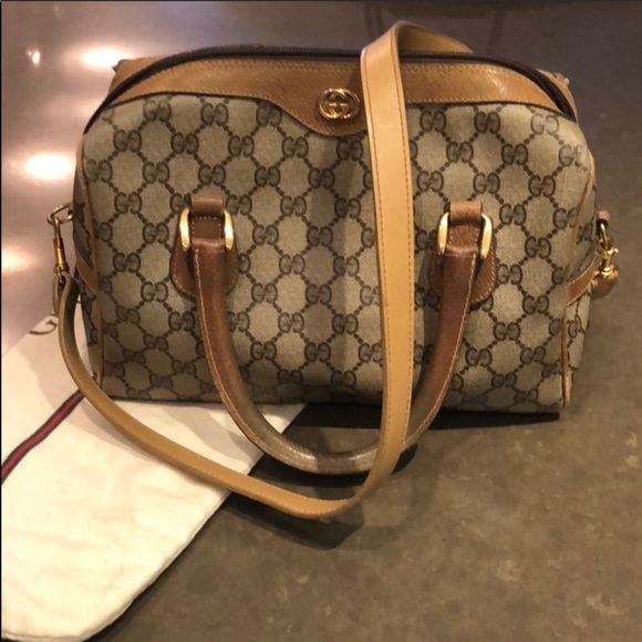 Gucci Handbags - Gucci Monogram Bag-Vintage